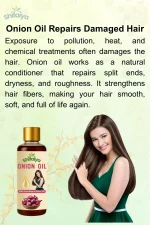 Premium Onion Hair Oil for Hair Growth & Anti Hair Fall - Image 5