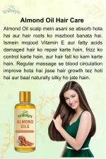 100% Pure Cold-Pressed Almond Oil | Strong Hair, Soft Skin & Safe for Baby Massage - Image 12