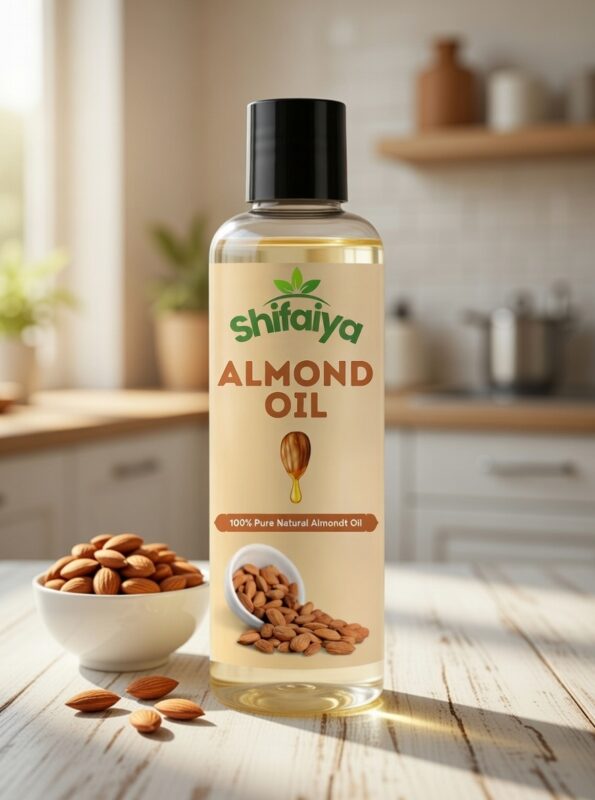 Shifaiya 100% Pure Cold-Pressed Almond Oil
