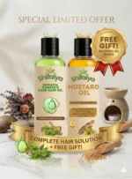 Shifaiya Complete Care Hair Oil + Free Mustard Oil Bundle 100% Natural