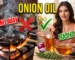 How to make onion oil at home using red onion and coconut carrier oil